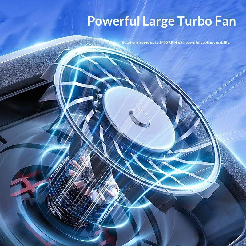 Large Turbocharged Wind-Style Fan Cooling Base Cooler