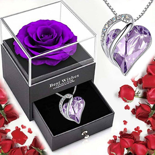 Valentines Day Gift Heart Of The Ocean Love Necklace