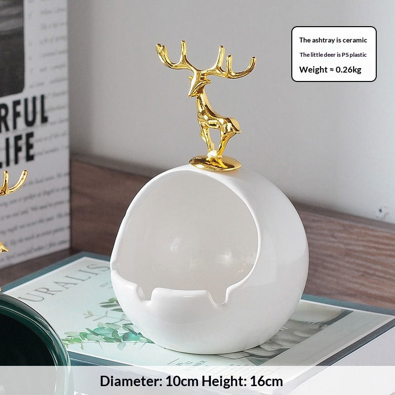 Chinese-style Ceramic Tissue Box For Home Use
