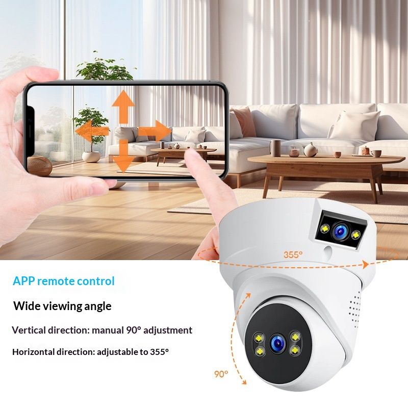 Smart Pan-Tilt Camera Conch Monitoring Unit HD