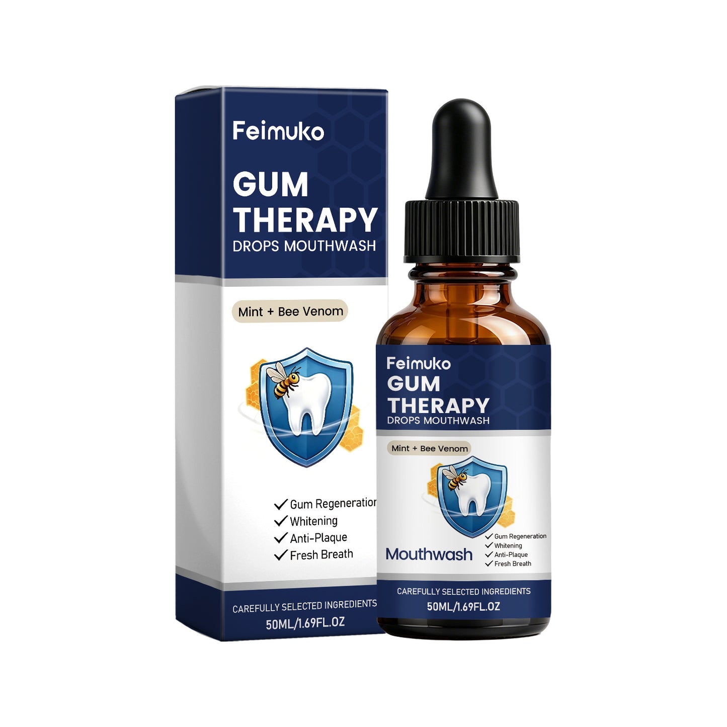 Mild And Gentle Oral Care Mouthwash For Gum And Oral Cavity Protection