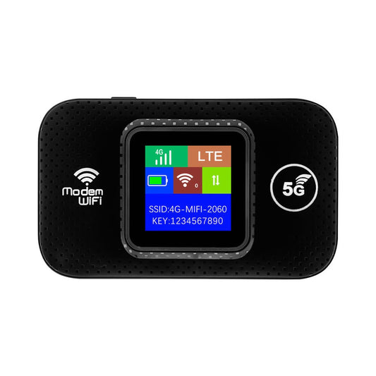 Portable Unlocked 5G LTE Wireless WiFi Router Mobile Broadband LCD MIFI Hotspot UK