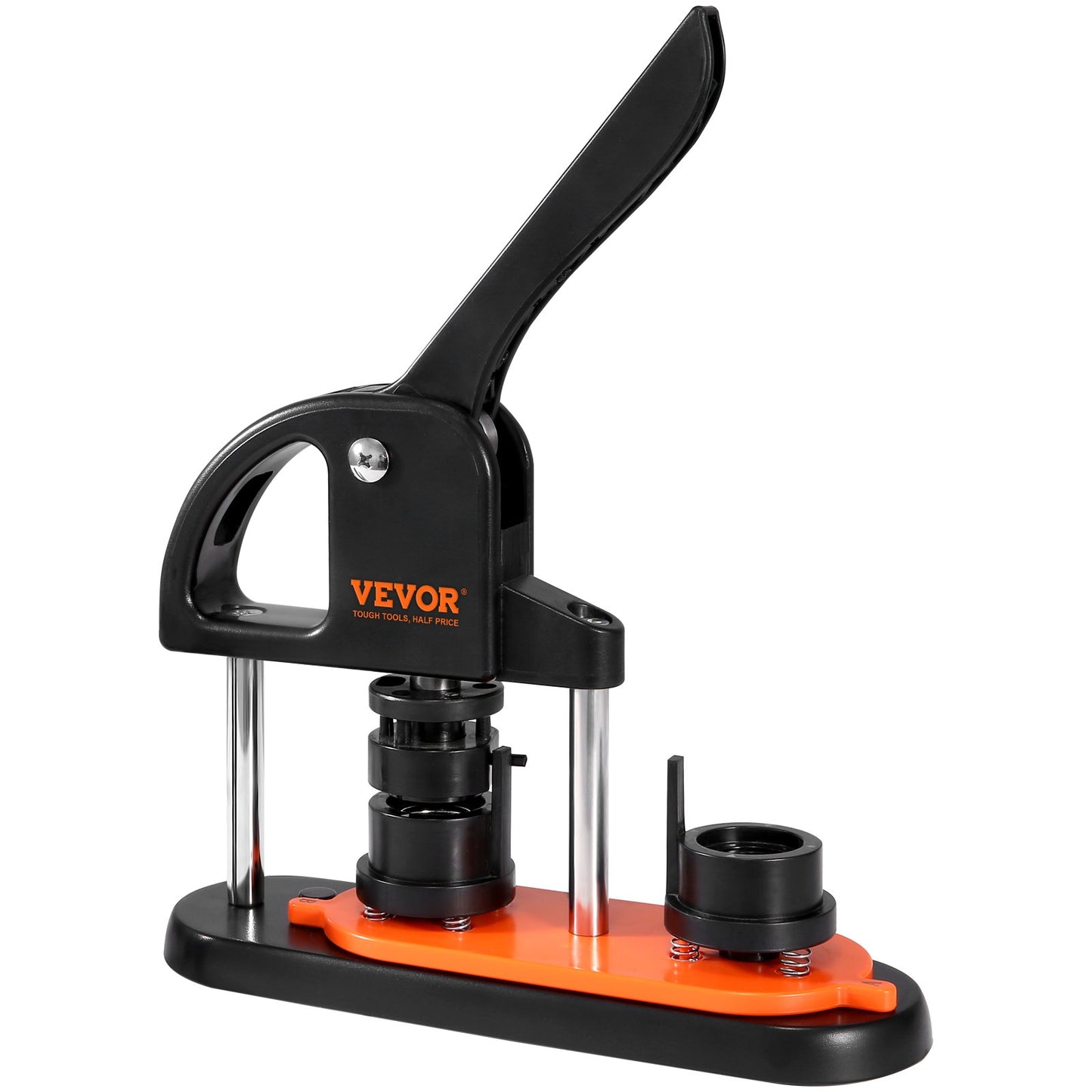 Button Maker Machine, 0.98 Inch/25mm Pin Maker With 500pcs Button Parts, Button Maker With Panda Magic Book, Ergonomic Arc Handle Punch Press Kit, For Children DIY Gifts And Christmas