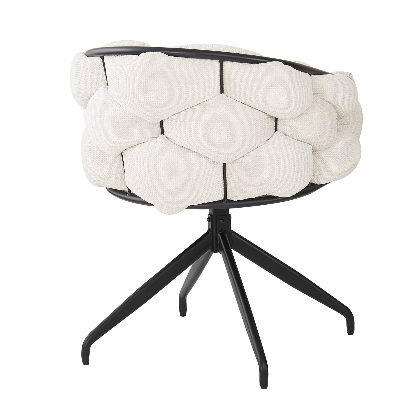 Luxury Chair 6 Pcs , Swivel Chair, 360 Swivel, Living Room Chairs, Dining Chairs, Makeup Chairs, Modern Fashion Style Chairs,Dining Chairs With Backrest,Ergonomic Chair, Bubble Chairs,Beige