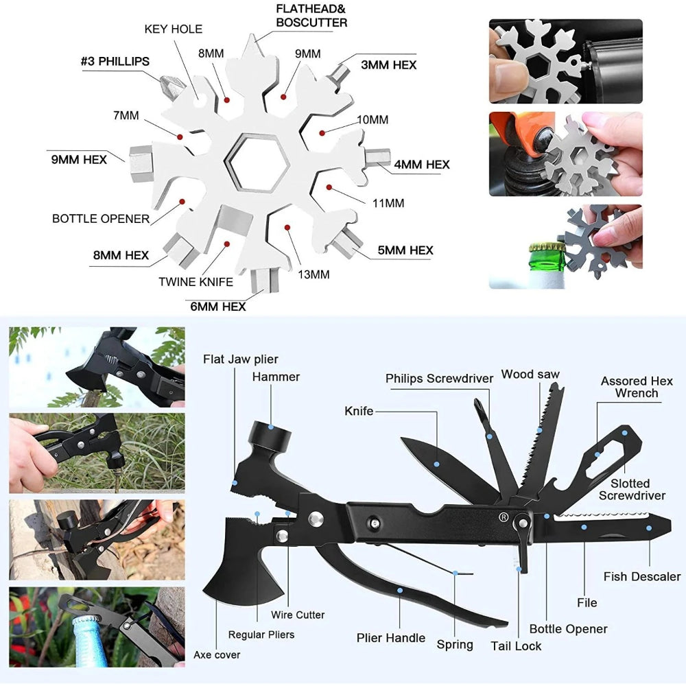 Support pan European shipping--Emergency Survival Kit 30 In 1 Professional Survival Gear Equipment First Aid Supplies For SOS Tactical Hiking Hunting Camping