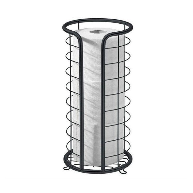 Simple Home Iron Floor-Standing Toilet Paper Holder For The Bathroom