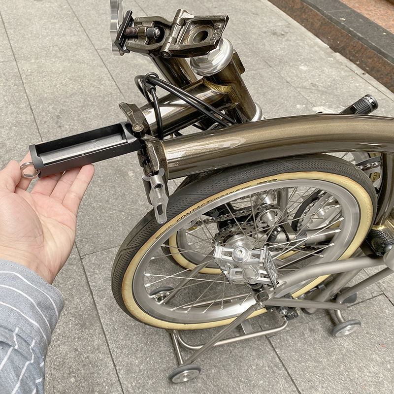 Toolbox Small Cloth Hidden Accessory Key Storage Suitable For Folding Bike Frames Built-in Secret Stash