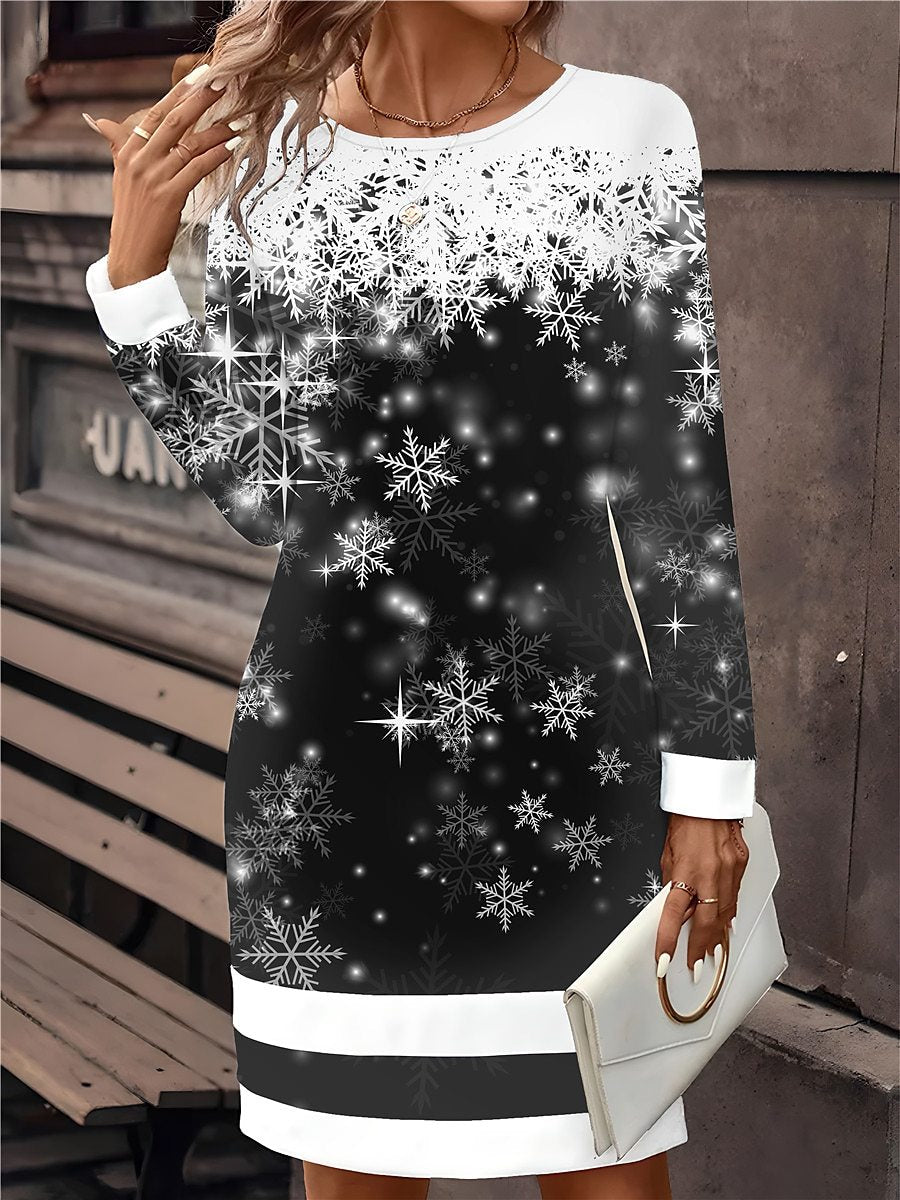 Women's Sweater Mini Dress Active Fashion