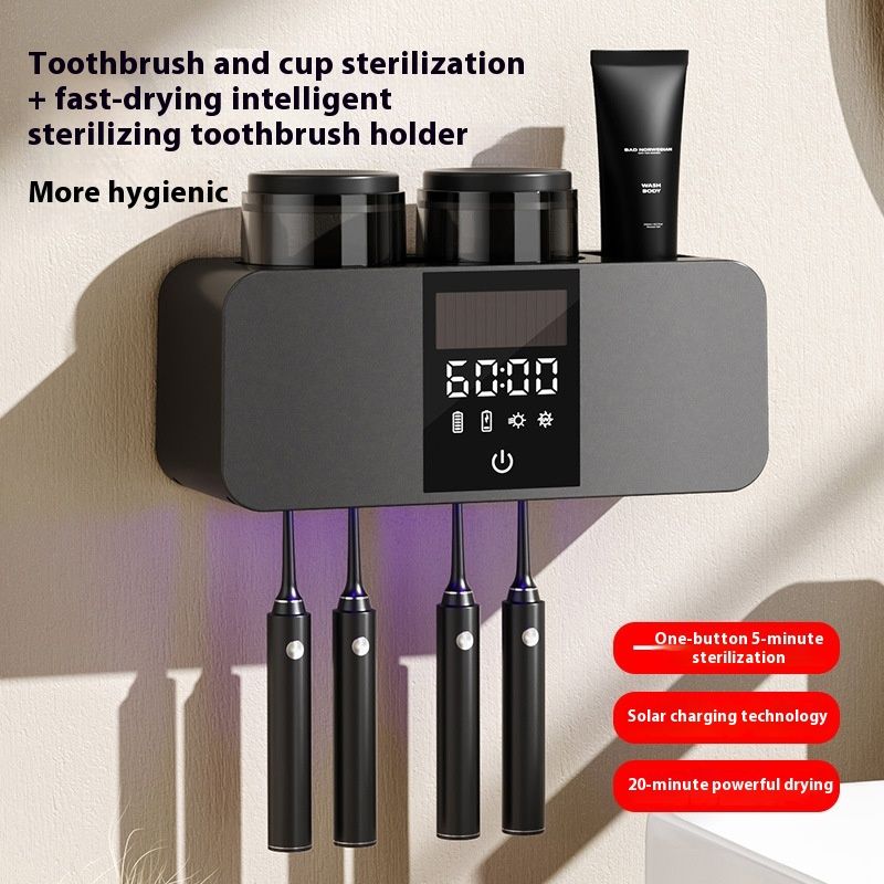 Fashion Home Wall-mounted Smart Toothbrush Rack