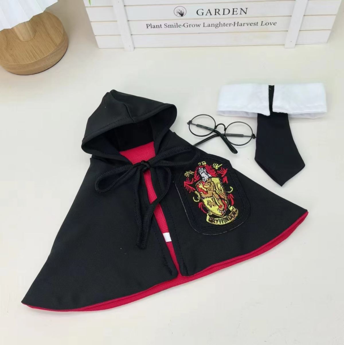 Pet Cat Dog Magic Harry Potter Glasses Small Cloak Robe Shawl College Internet Celebrity