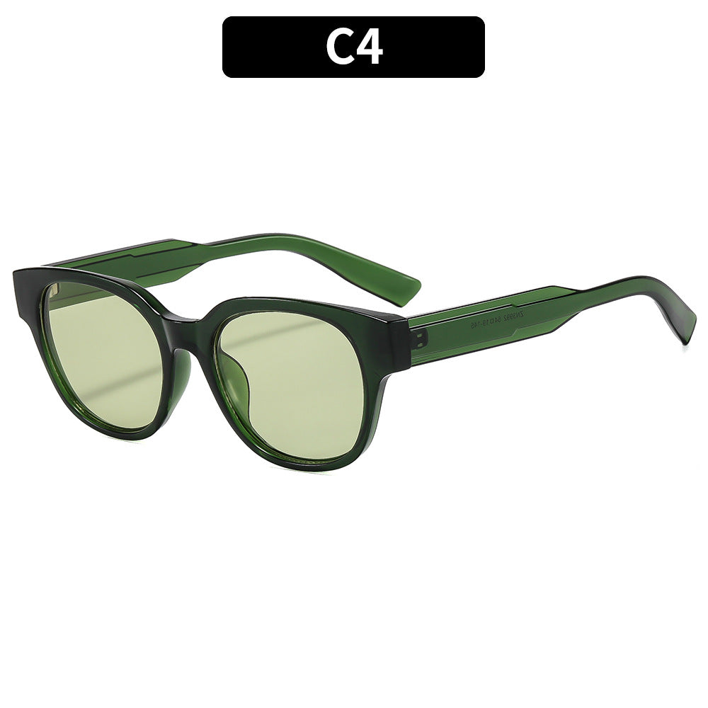 Versatile Street-style Sunglasses For No-makeup Looks Minimalist Trendy Brand