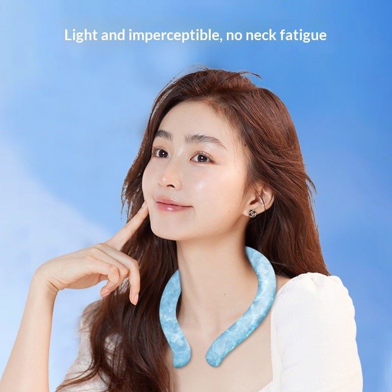 Portable Neck-Hanging Cooling Ice Ring PCM
