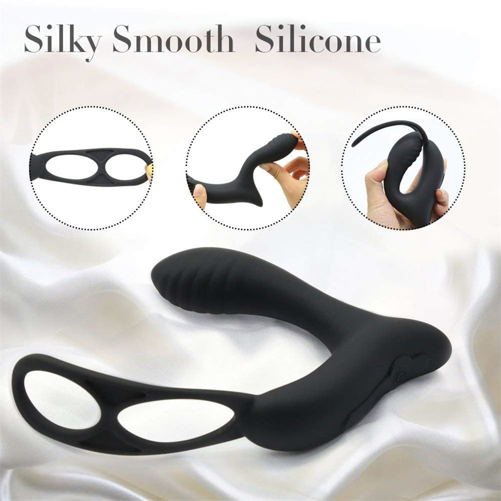 Sex- Toys Vibrator- Anal- Plug Male Penis- Ring Anal- Vibrator- Ring Masturbation- For Men Couple Dildo