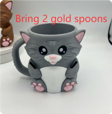 Cat Icy Products Cup Holder Ice Cream Container