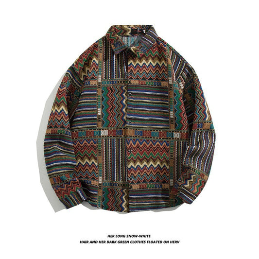 High-end Korean-style Trendy Loose-fit Casual Shirt