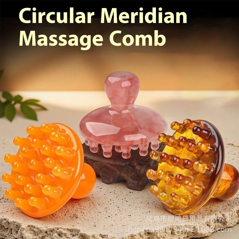 Disc Massage Comb Meridian Comb For Head