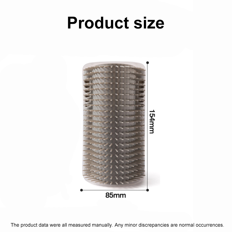 Cat Self Groomer Arch  Self Cleaning Slicker Brush Upgraded Cat Brushes Wall Corner For Shedding Grooming, Softer Massager Comb Interactive Toy For Short Long Haired Dog Kitten Puppy