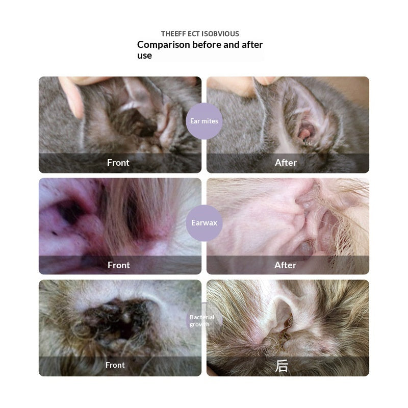Pet Ear-hair-pulling Powder For Cleaning And Relieving Ear Itching