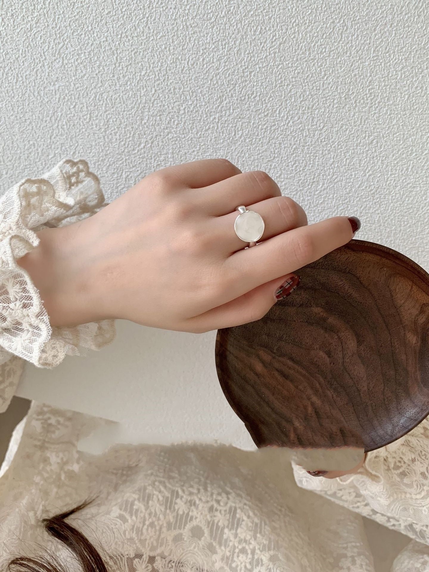 Korean Heavy Industries Sterling Silver Ring For Women