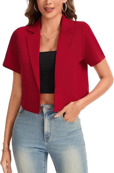 Cross-border European And American Fashion Womens Petite Blazer