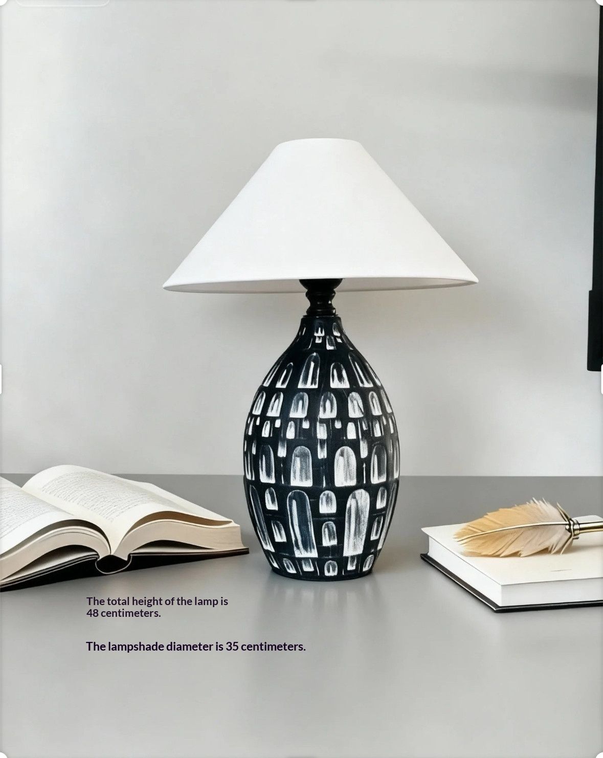 American-style Living Room Retro Bedroom Bedside Smart Table Lamp