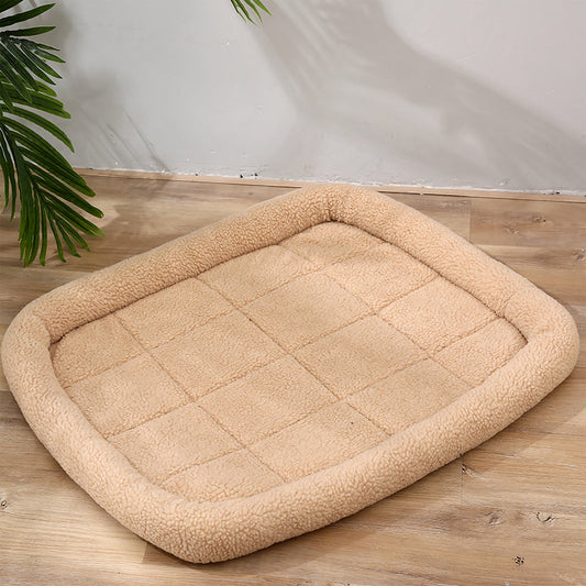 Pet Bed Puppy Dog Cat Sleeping Bed Mat Winter Soft Plush Pad Washable XLarge
