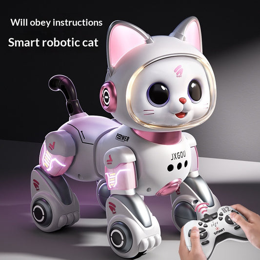 Smart Doraemon Toy Car Remote-Controlled Multi-Functional Little Car