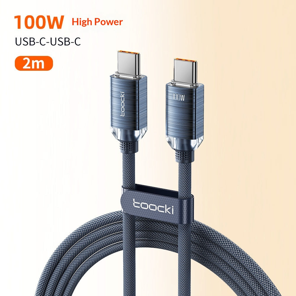Transparent Fast-charging Data Cable