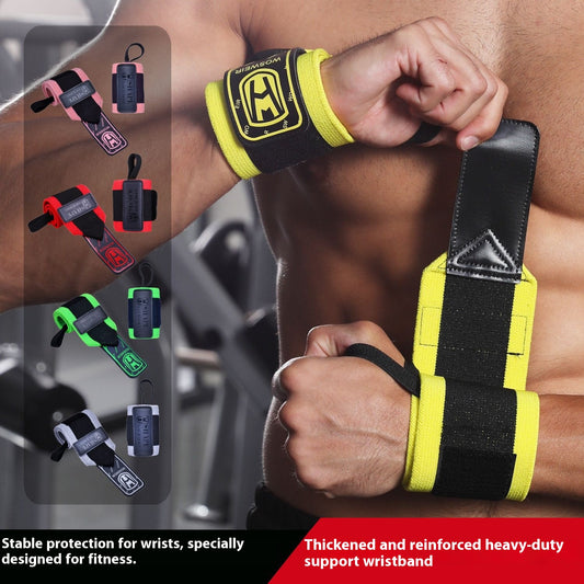 Fitness Winding Anti-sprain Strength Training Weightlifting Deadlift Adjustable Bandage Wrist
