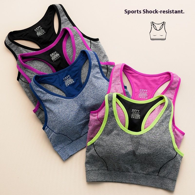 With Chest Pad No Steel Ring Running Sports Yoga Wrapped Chest Vest Outer Wear Fitness