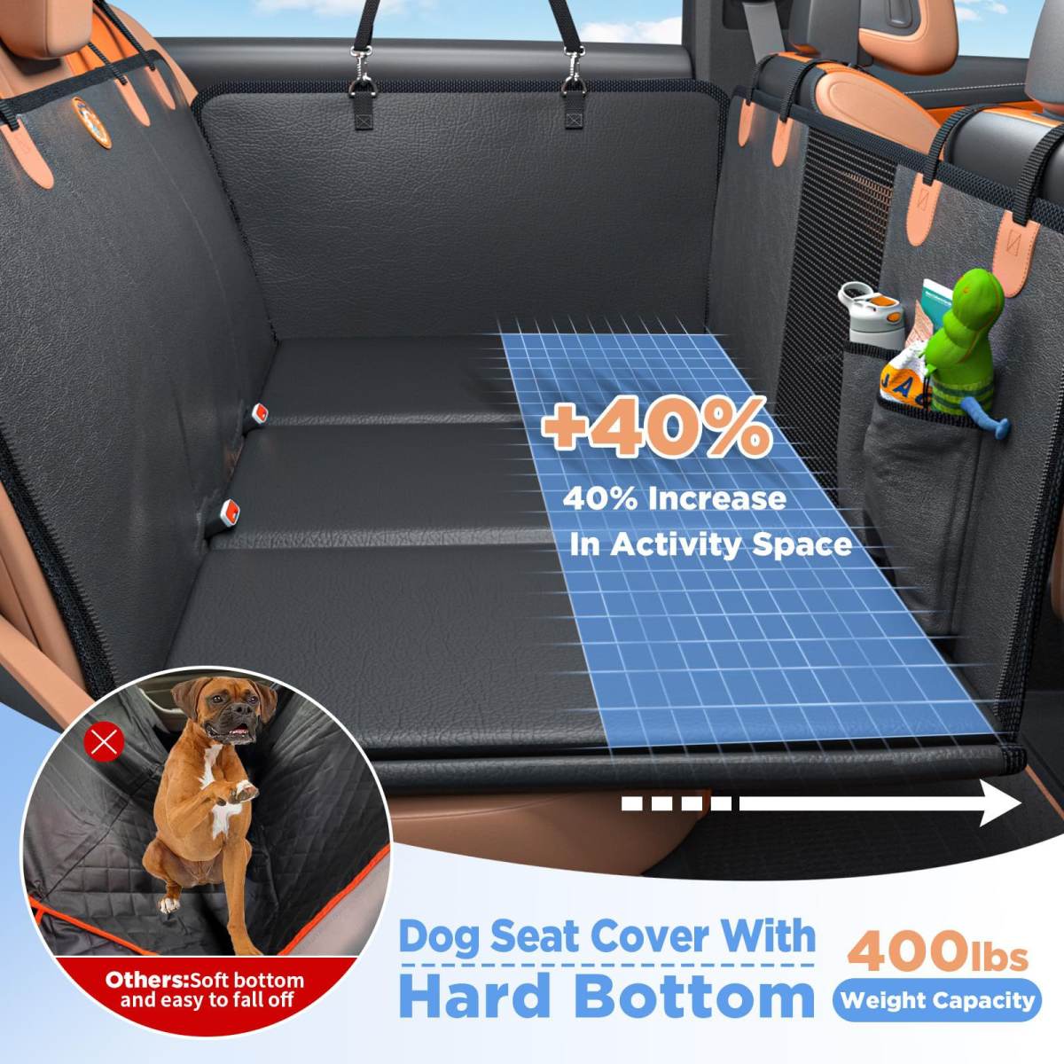 Direct-supply Multi-functional Car Pet Waterproof And Scratch-resistant Car Dog Mat