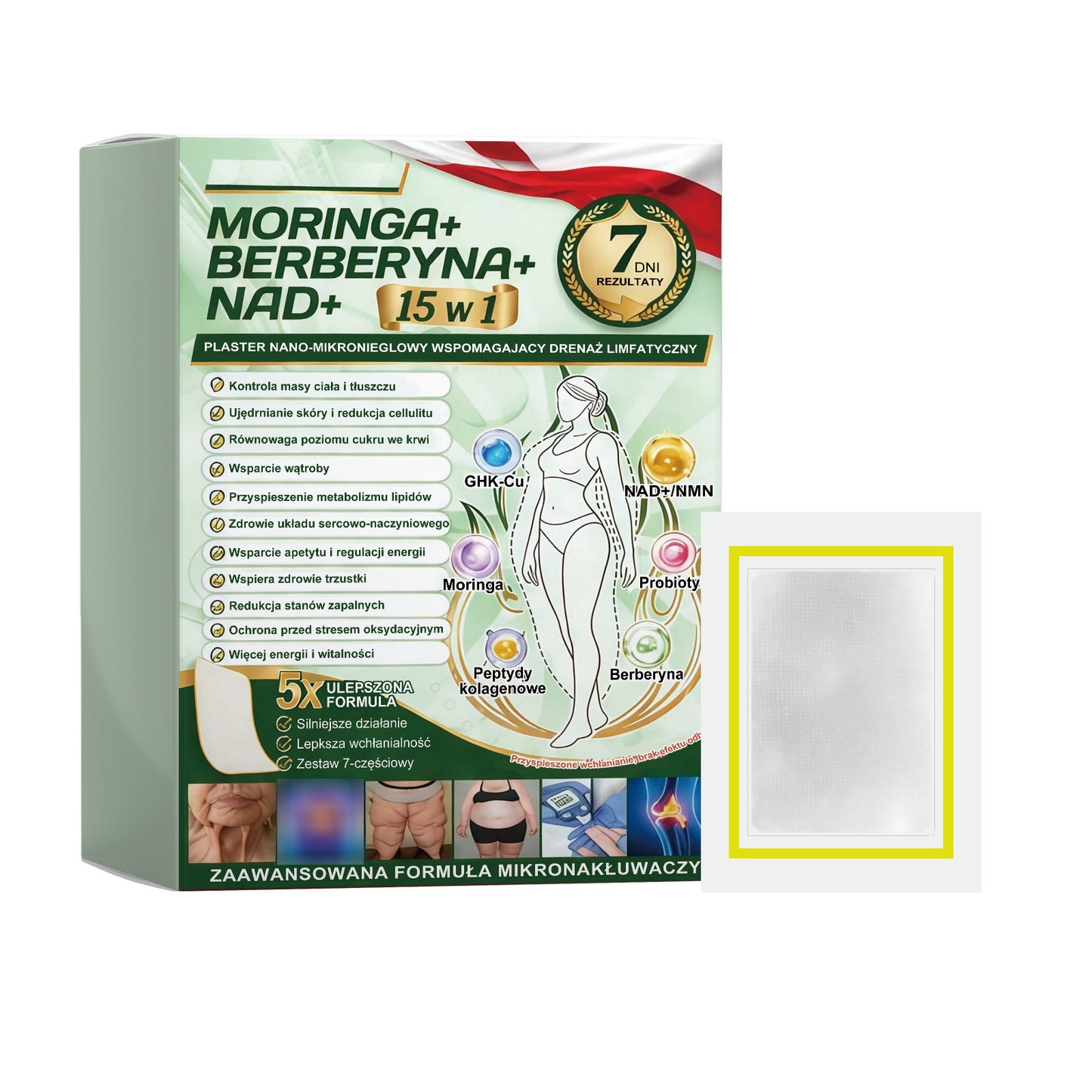 Gentle, Comfortable Daily Care Patches For The Skins Contours