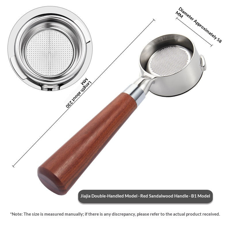 Italian-style Coffee Machine Accessories Bottomless Portafilter