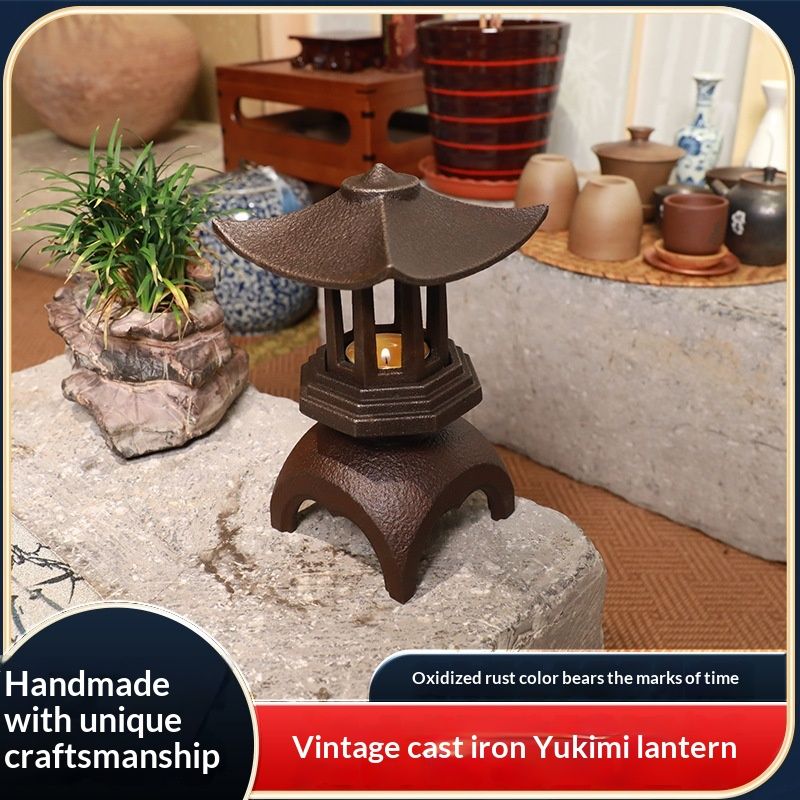 Tea Room Decoration Gift Casting Zen Lamp