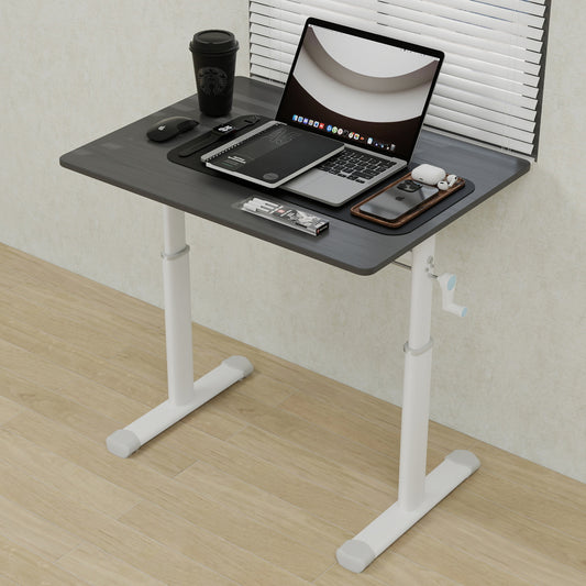 Adjustable Study Desk For Kids & Adults  Height-Adjustable, Multi-Purpose Home Office Desk, Compact Design