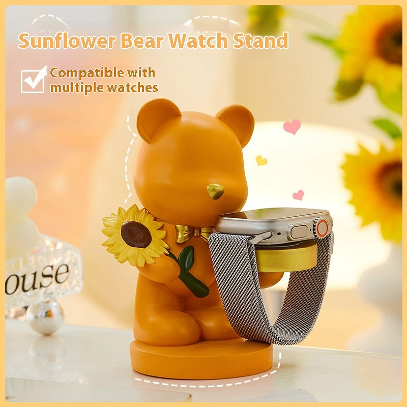 Trendy Resin Cool Rabbit Watch-charging Bracket