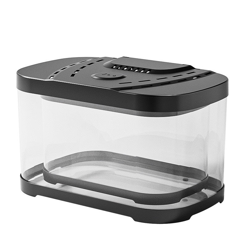 Transparent Plastic Fish Tank Aquarium Terrarium Decoration Office Ornamental Tank Pet Supplies