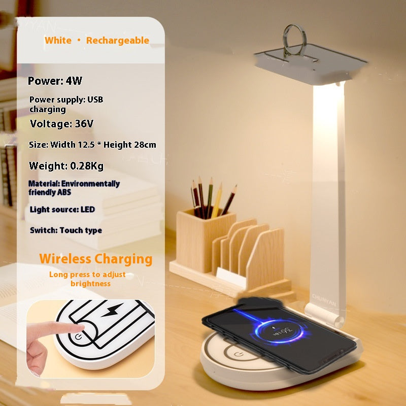 Creative Basketball Stand Table Lamp Mobile Phone Wireless Charging Lamp