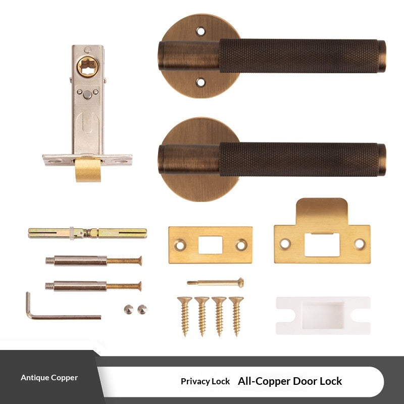 Keyless Door Handle For Home Bathrooms