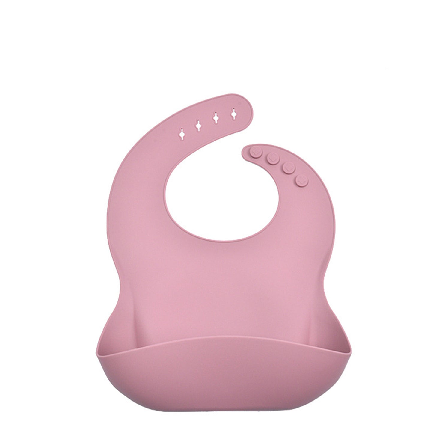 Soft Silicone Baby Bibs - Waterproof, Adjustable & BPA-Free For Infants & Toddlers 10-72 Months, Unisex Feeding Essentials In 7 Colors