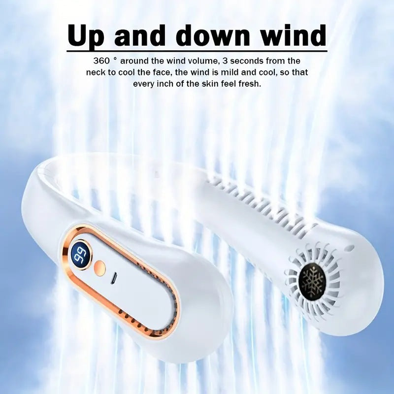 Portable Small Bladeless Cooling Halter Fan