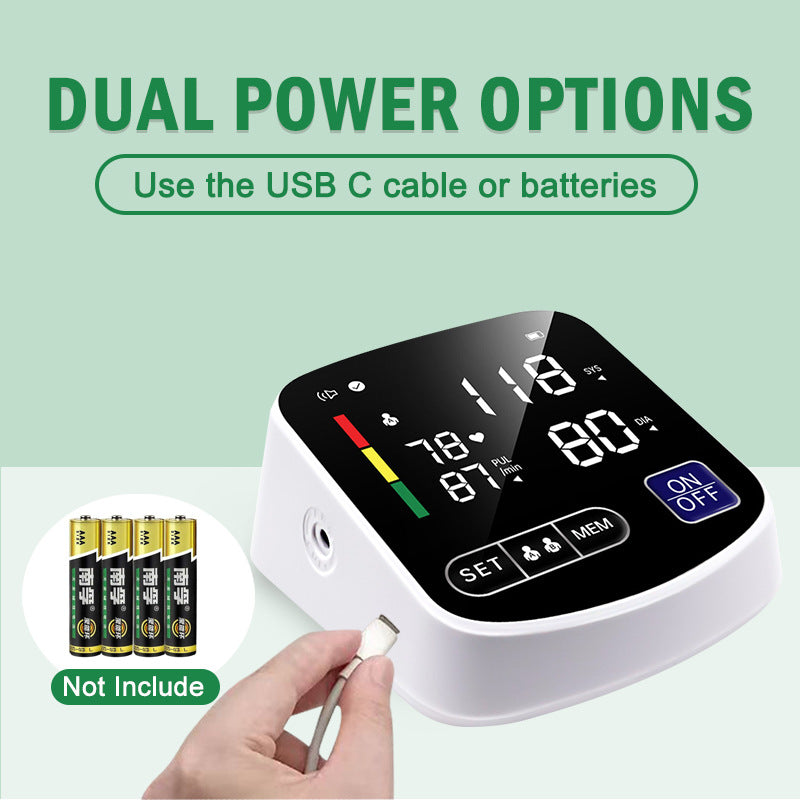 Blood Pressure Monitor, Blood Pressure Machine With BP Cuff, Smart Automatic Blood Pressure Monitor, Upper Arm Blood Pressure Machine, Hypertension Machine For Home Use