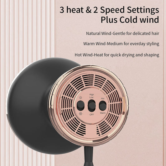 Hair Dryer Diffuser For Frizz Control And Curly Hair Styling