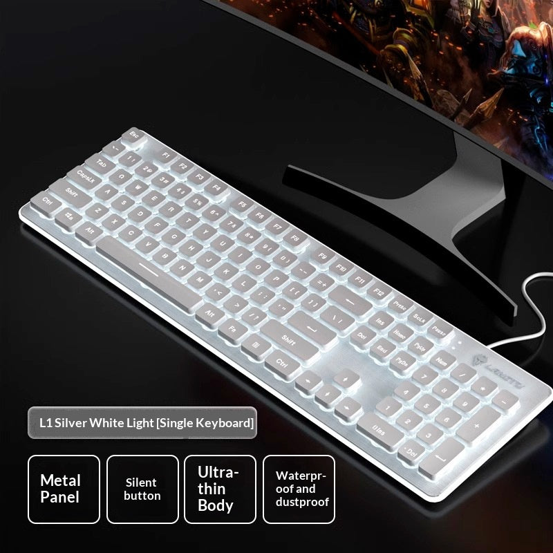 Gaming Office Backlit Wired Keyboard