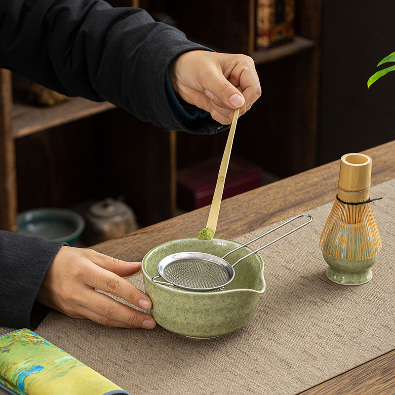 Ceramic Japanese Tea Ceremony Accessories For Making Matcha