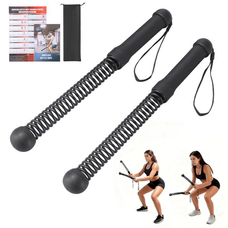 Cordless Spring JumpRope Multifunctional Fitness Training Rope