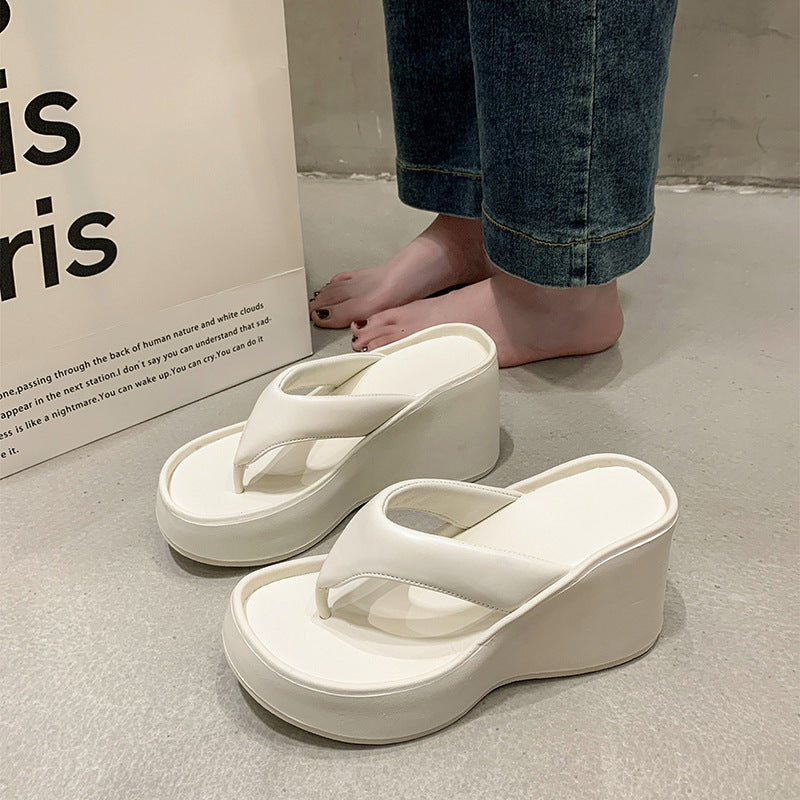 Summer Outdoor Beach Thick-soled Wedge Sandals
