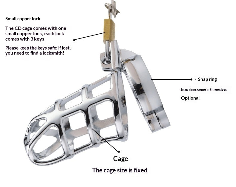 Products Male Device Chastity Lock Birdcage Confinement Grid Toy