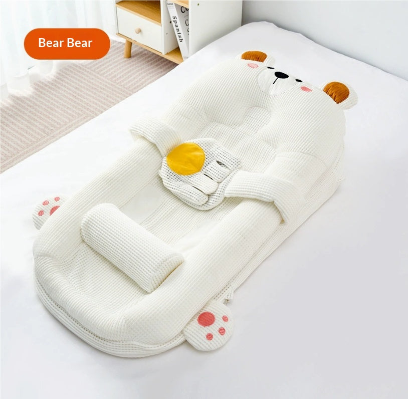 Breathable Pillow Baby Lying-Feeding Gadget Newborn Bionic Bed