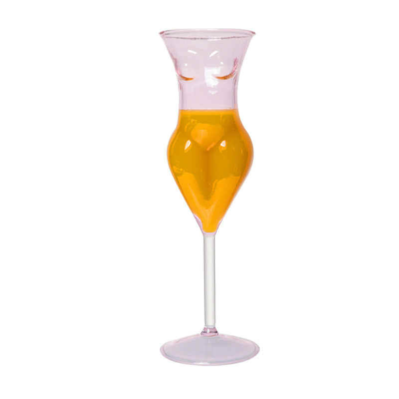 Beauty Champagne Glass Creative Cocktail Glass Nude Women's Cup Personalized Goblet Barware